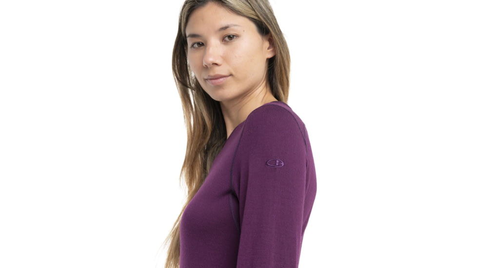 Icebreaker 260 Tech Long Sleeve Crewe - Women's, Nightshade, Small, IB104387853S