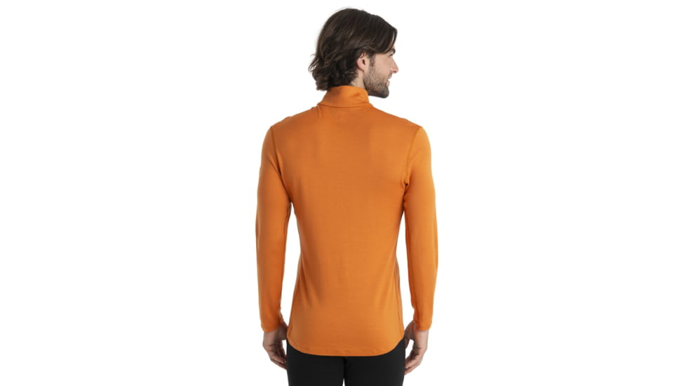 Icebreaker 260 Tech Long Sleeve Half Zip Thermal Top - Mens, Earth, Extra Large, IB104372865XL