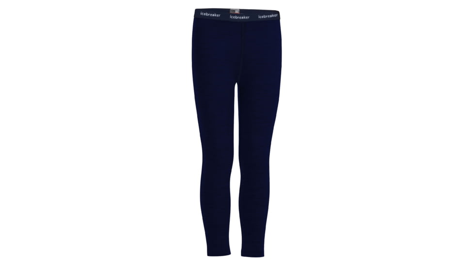 Icebreaker 260 Tech Thermal Leggings - Kids, Midnight Navy, 6US, IB1045004016