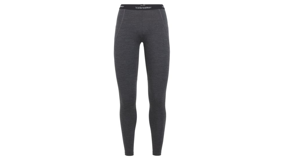 Icebreaker 260 Zone Leggings, Jet Hthr/Black/Snow, Extra Large, 104396-001-XL