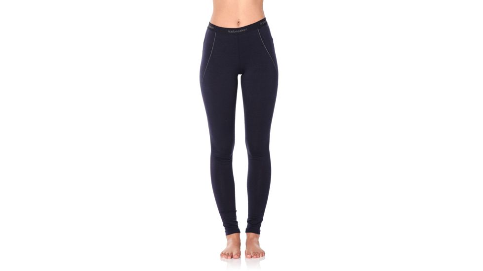 Icebreaker 260 Zone Leggings - Womens, Midnight Navy, Large, 104396423L
