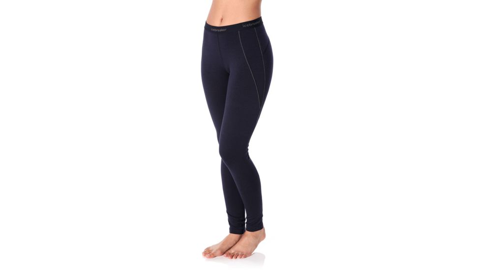Icebreaker 260 Zone Leggings - Womens, Midnight Navy, Large, 104396423L