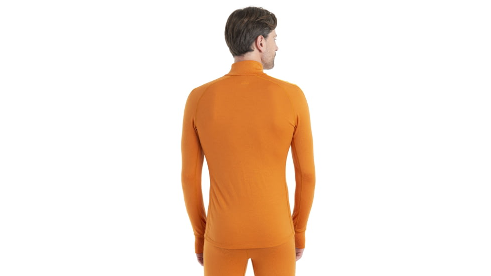 Icebreaker 260 ZoneKnit Long Sleeve Half Zip Thermal Top - Mens, Earth/Solar/Cb, Extra Large, IB0A56HF862XL