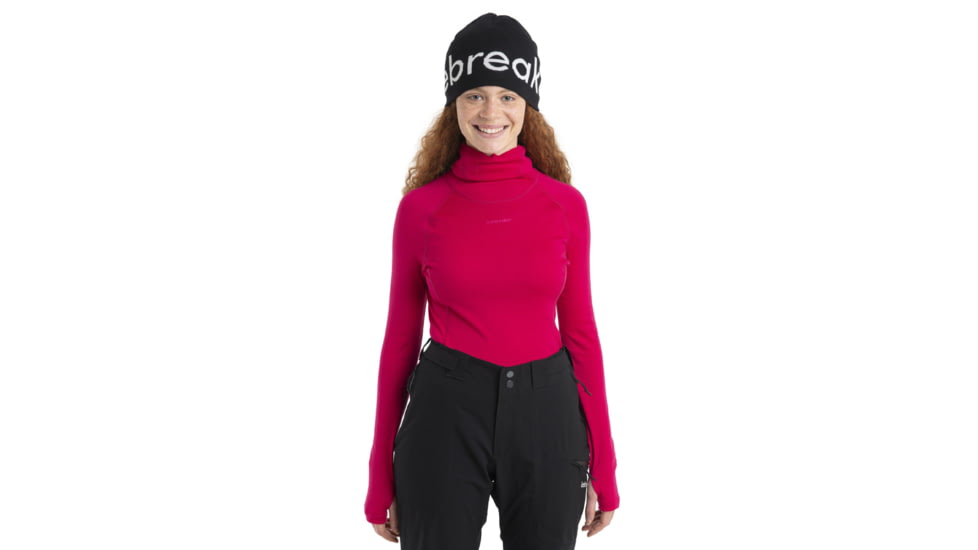 Women’s Merino Xtreme Thermal 1/2 Zip LS Shirt Pink – A THERMOWAVE