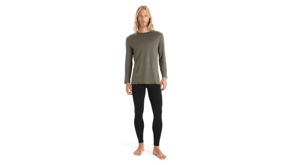 Icebreaker 300 MerinoFine Thermal Leggings - Mens, Black, 2XL, IB0A56B9001XXL