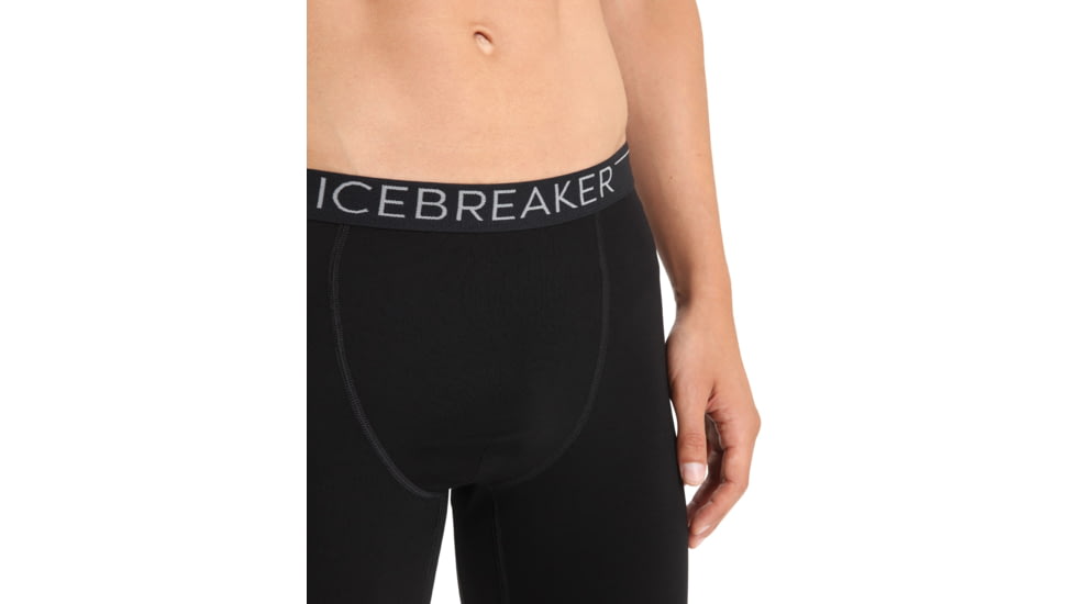 Icebreaker 300 MerinoFine Thermal Leggings - Mens, Black, 2XL, IB0A56B9001XXL