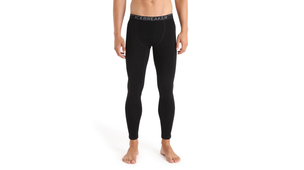 Icebreaker 300 MerinoFine Thermal Leggings - Mens, Black, 2XL, IB0A56B9001XXL