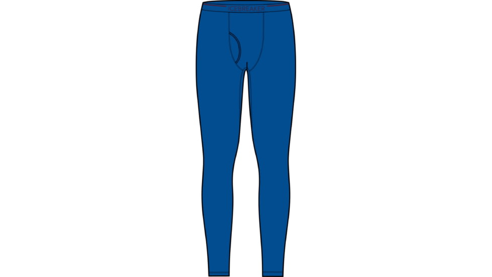 Icebreaker 300 MerinoFine Thermal Leggings - Men's, Lazurite, Large, IB0A56B9580L