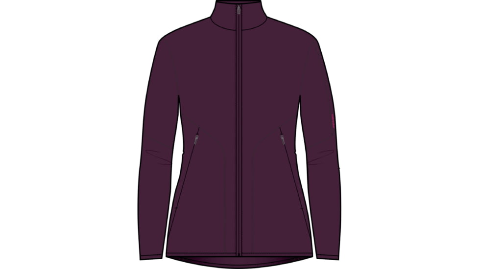 Icebreaker 560 Realfleece Elemental II Long Sleeve Zip Jackets - Women's, Nightshade, Large, IB0A56SR853L