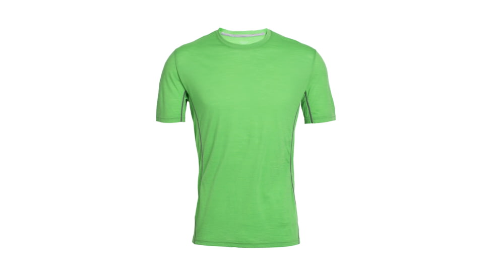 Aero Short Sleeve Crew - Mens-Balsam/Metal-Large