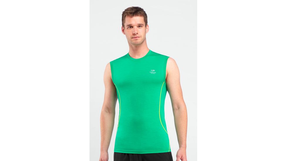 Icebreaker Aero Tank - Men's-Monsoon/Mineral-Medium