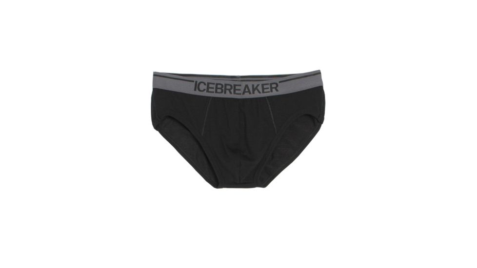 Icebreaker Anatomica Briefs - Men's, Black, Small, IB103031001S
