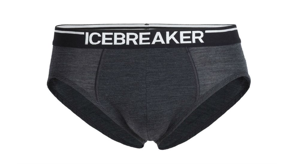 Icebreaker Anatomica Briefs - Men's, Jet Heather, Small, IB103031002S