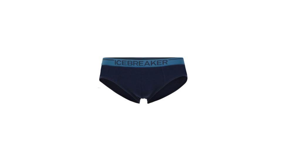 Icebreaker Anatomica Briefs - Mens, Midnight Navy/Granite Blue, Extra Large, 103031-407-XL