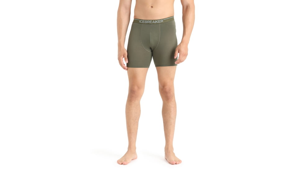 Icebreaker Anatomica Long Boxers - Mens, Loden, Extra Large, IB103055069XL
