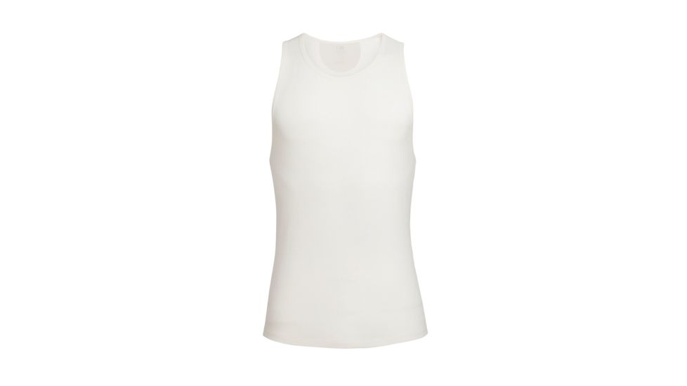 Icebreaker Anatomica Rib Tank, Snow, L, 103603101L