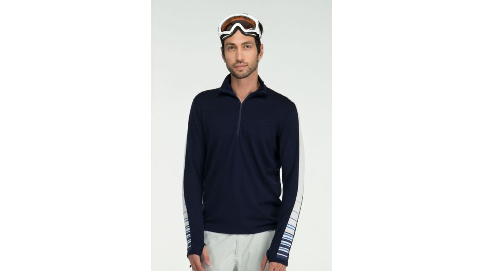 Icebreaker Apex Long Sleeve Half Zip - Men's-Admiral-Small