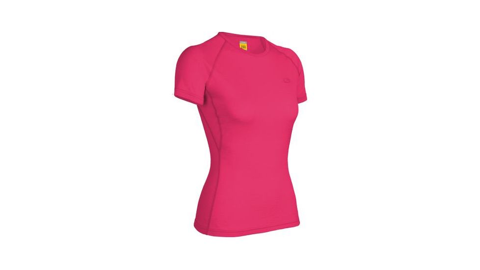 Icebreaker Atlas 150 Short Sleeve Top - Women's-Cerise-X-Small
