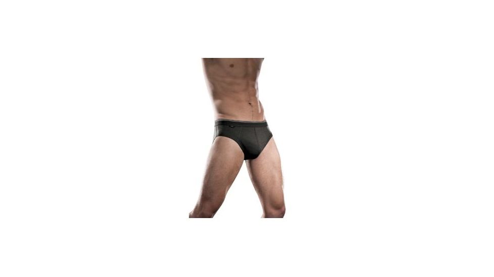 Icebreaker Briefs 150 Clearance - Men's-Large-Black/Mineral