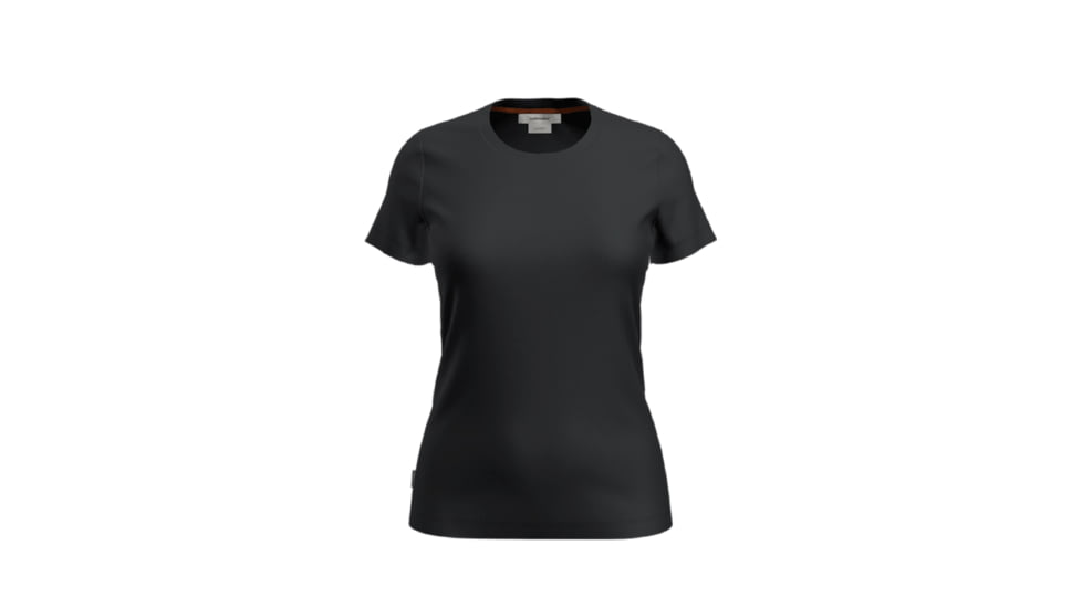 Icebreaker Central Classic Short Sleeve T-Shirt - Women's, Black, Extra Large, IB0A56JY001XL