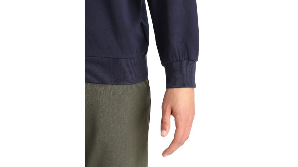 Icebreaker Central II Long Sleeve Sweatshirt - Men's, Midnight Navy, Extra Large, IB0A56KZ401XL