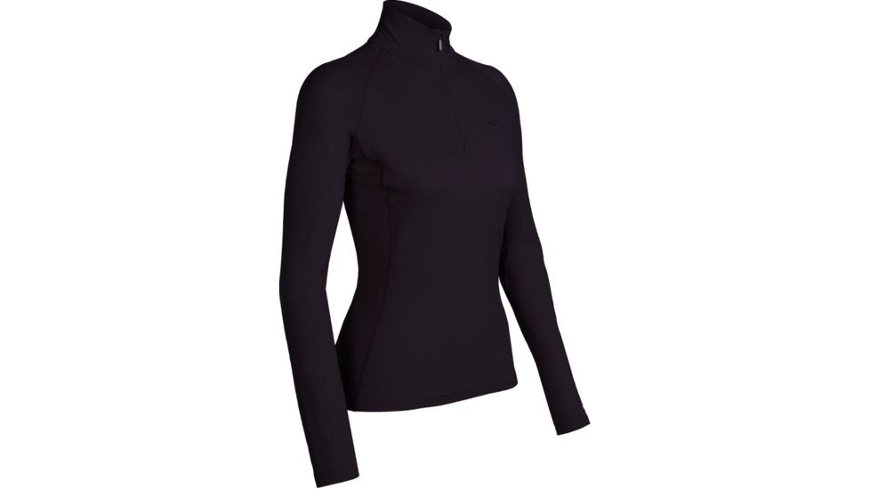 Icebreaker Chakra Long Sleeve Half Zip 200 - Women's-Cognac-X-Small