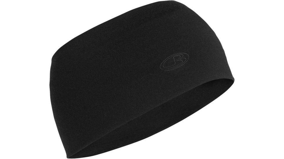 Icebreaker Chase Headband-Black-One Size