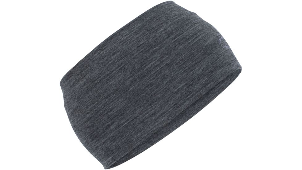 Icebreaker Chase Headband-Gritstone Heather-One Size