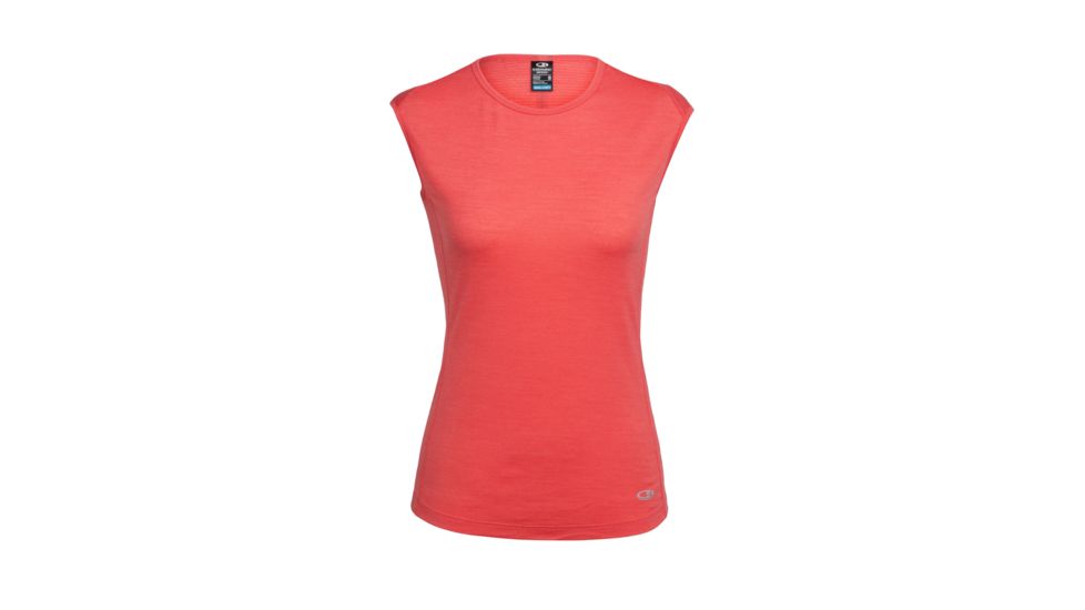 Icebreaker Comet Lite Cap Sleeve, Poppy Red, L, 103636601L