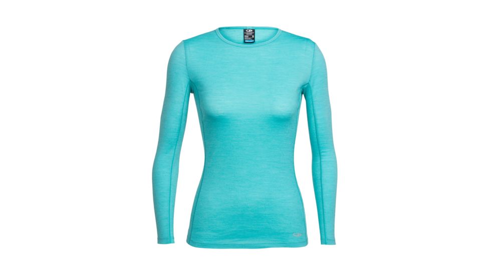 Icebreaker Comet Lite Long Sleeve Crewe, Lagoon, L, 104270401L