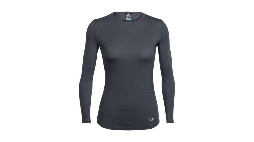 Icebreaker Comet Lite Long Sleeve Crewe, Monsoon, XL, 104270001XL