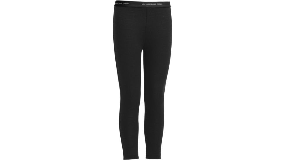 Icebreaker Compass Leggings - Kids'-Black-4
