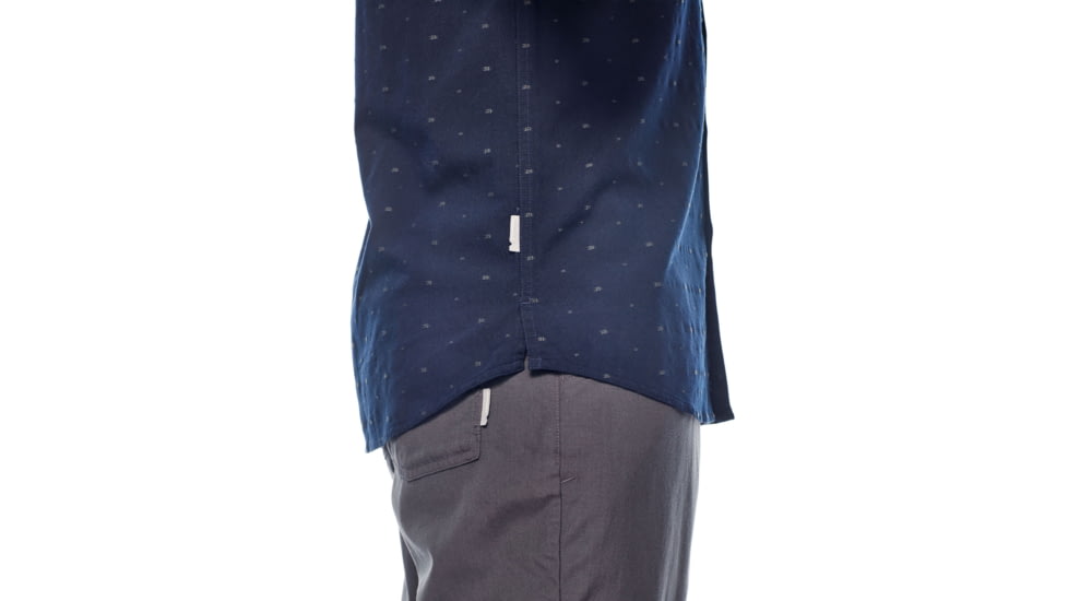 Icebreaker Compass Short Sleeve Shirt, Midnight Navy, M, 103611402M