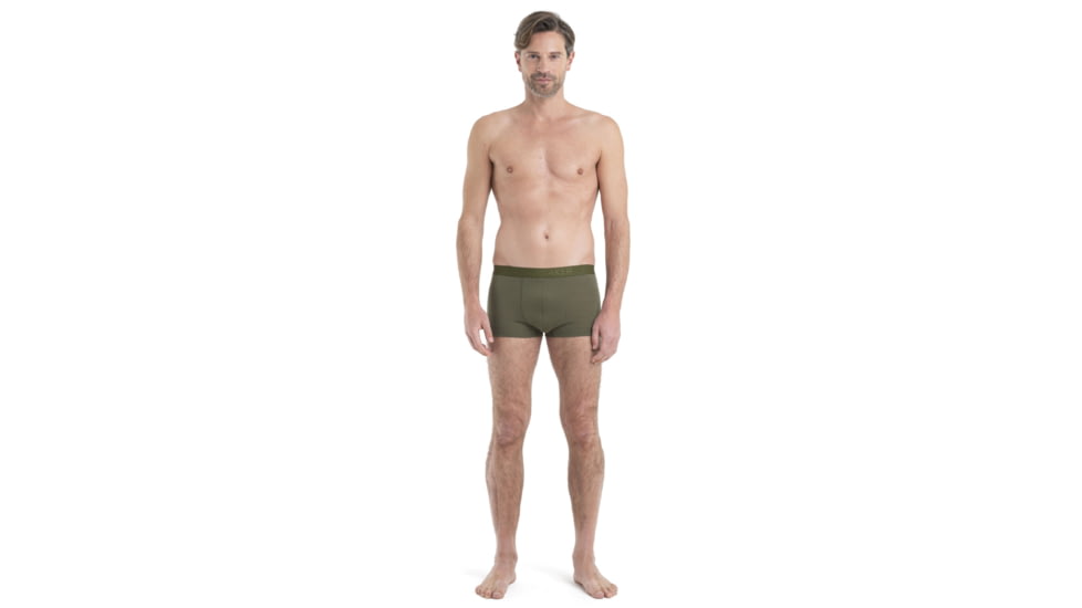 Icebreaker Cool-Lite Anatomica Trunks - Mens, Loden, Small, IB105223069S