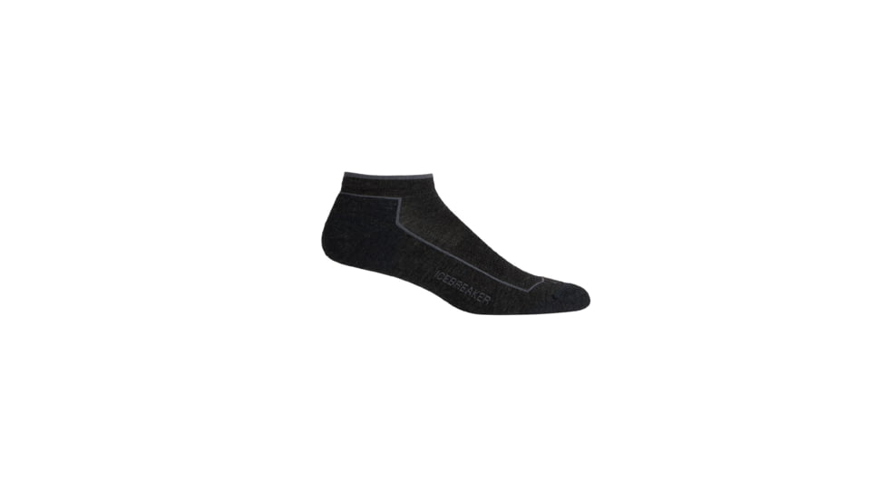 Icebreaker Cool-Lite Hike Low Cut Socks - Men's, Jet Heather, Medium, IB104657011M