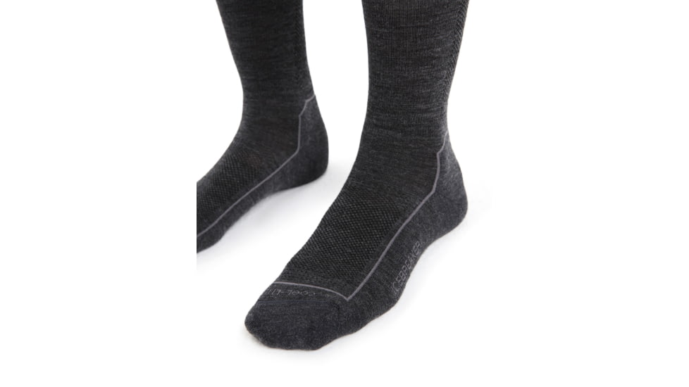 Icebreaker Cool-Lite Hike Low Cut Socks - Women's, Jet Heather, Medium, IB104664011M