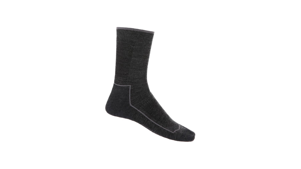 Icebreaker Cool-Lite Hike Low Cut Socks - Womens, Jet Heather, Medium, IB104664011M