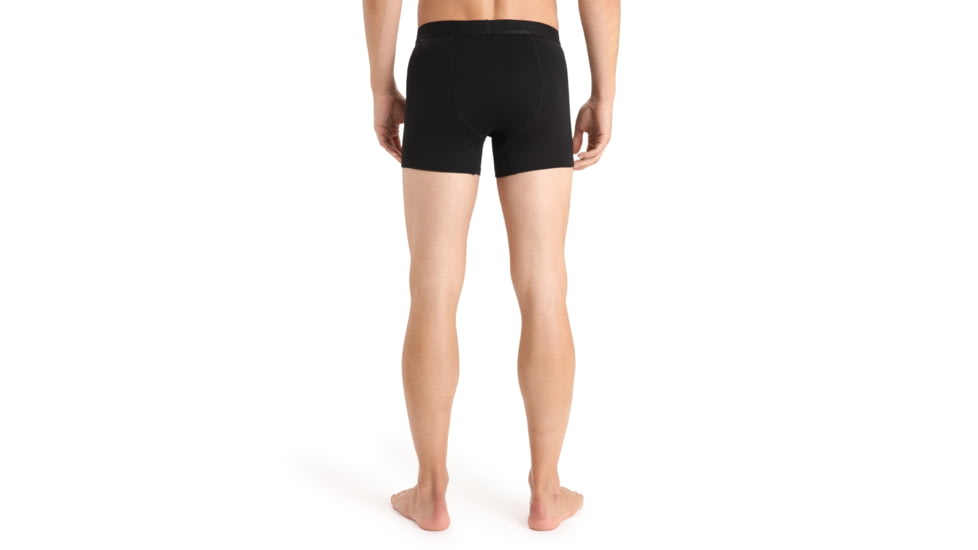 Icebreaker Cool-Lite Merino Anatomica Boxers - Mens, Black, Extra Large, IB105246001XL