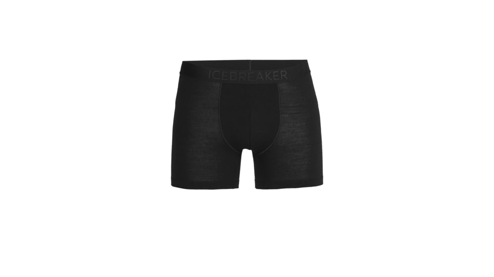 Icebreaker Cool-Lite Merino Anatomica Boxers - Mens, Black, Extra Large, IB105246001XL