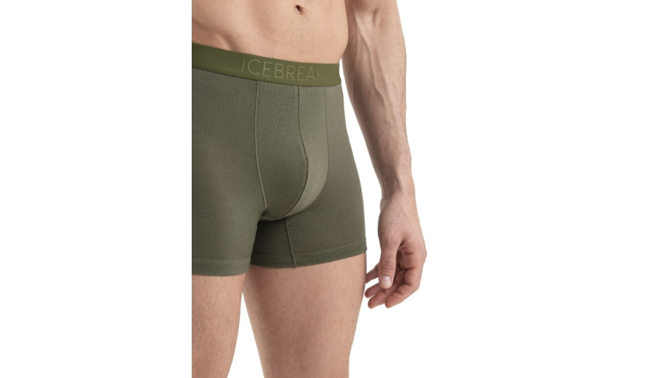 Icebreaker Cool-Lite Merino Anatomica Boxers - Mens, Loden, Small, IB105246069S