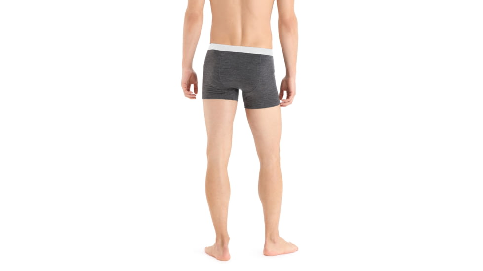 Icebreaker Cool-Lite Merino Anatomica Boxers - Mens, Monsoon Heather, Medium, IB105246034M
