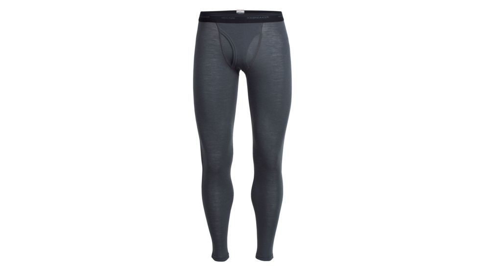 Icebreaker Everyday Leggings w Fly, Monsoon, L, 101266002L