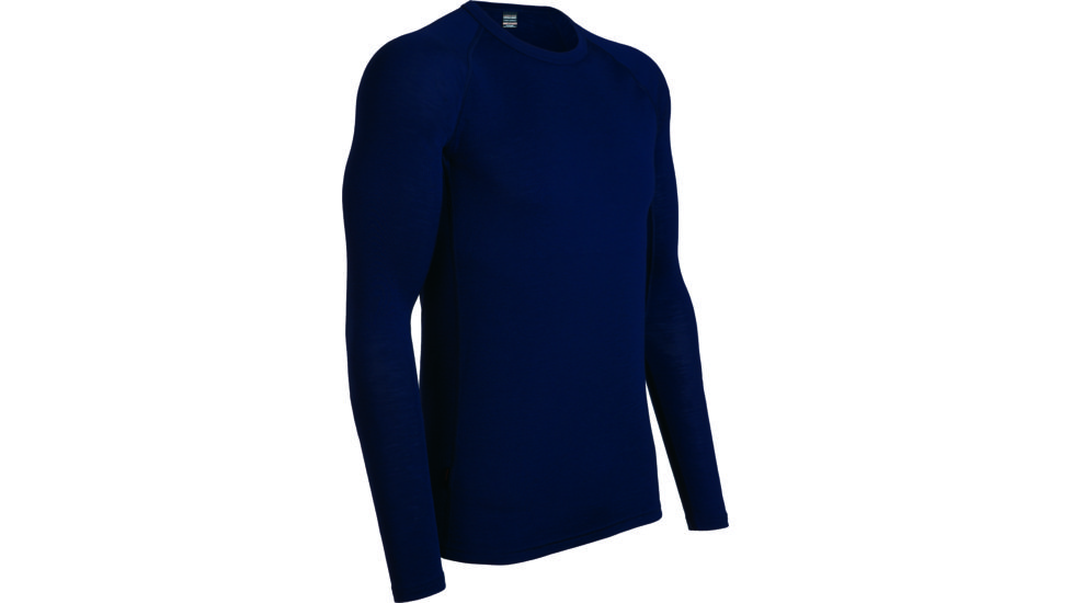 Icebreaker Everyday Long Sleeve Crew - Men's-Admiral-Large