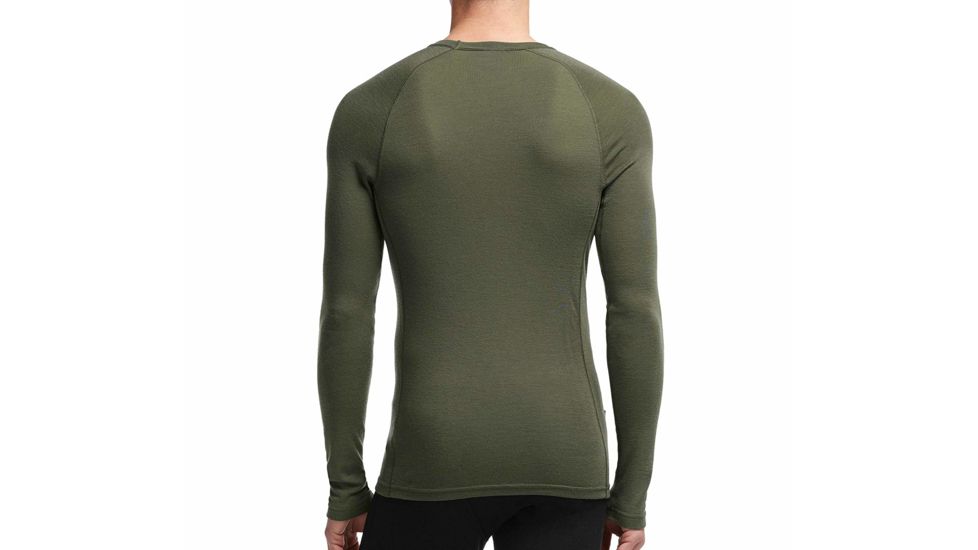 Icebreaker Everyday Long Sleeve Crewe, Cargo, XL, 101261G80XL