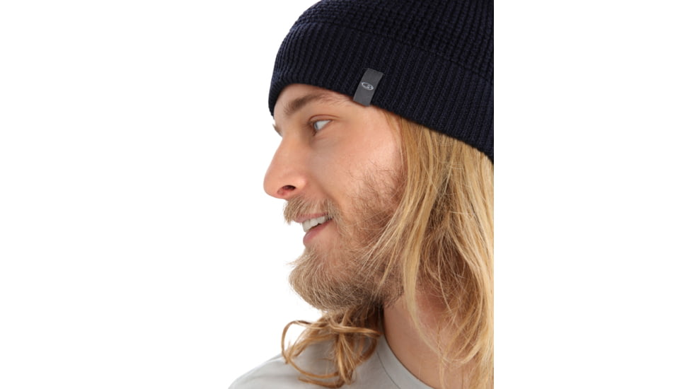 Icebreaker Feadan Slouch Beanie, Midnight Navy, One Size, IB105238401OS
