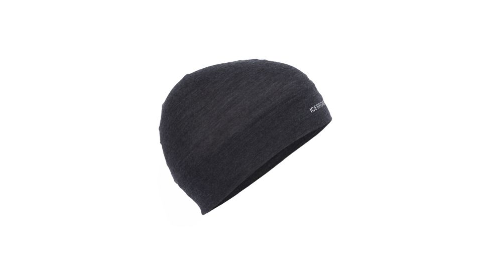 Icebreaker Flexi Beanie - Men's -Black Heather-One Size