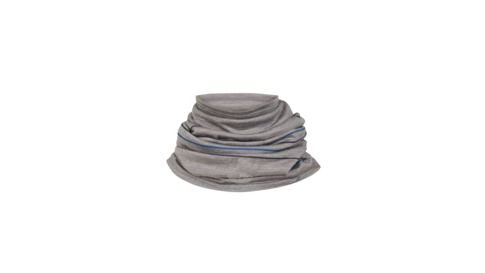 Icebreaker Flexi Chute Stripe, Unisex, Timberwolf/Monsoon/Isle, One Size, 104204002OS