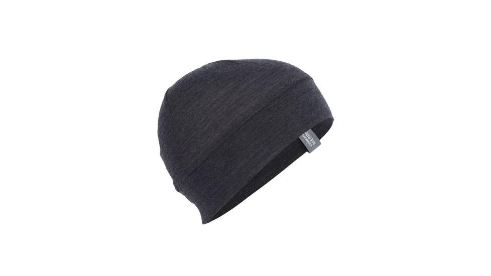 Icebreaker Flexi Ponytail Beanie-Black Heather-One Size