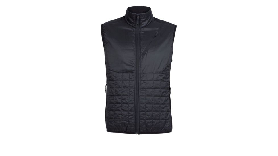 Icebreaker Helix Vest - Men's-Black-Large