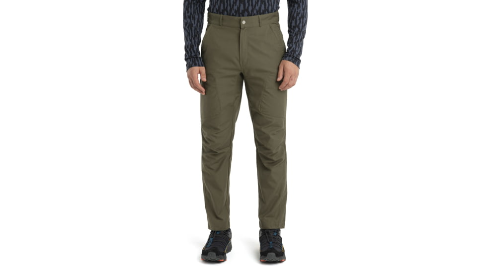 Icebreaker Hike Pants - Mens, Loden, 30US, IB0A56MG06930